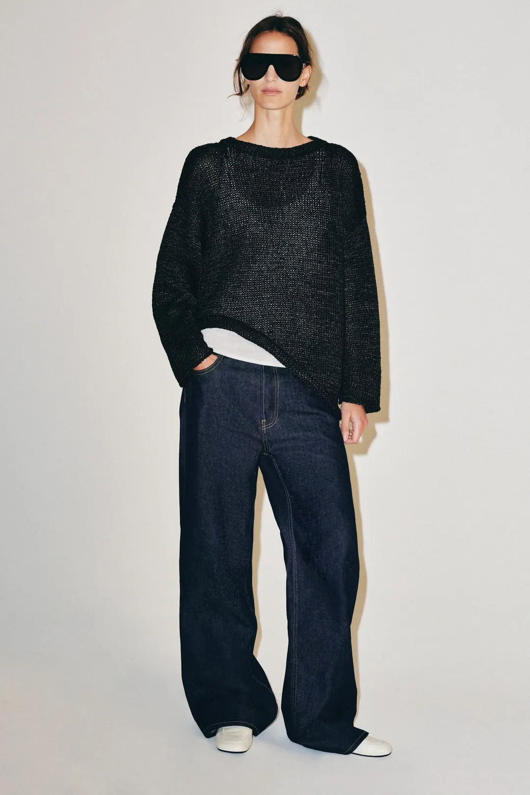 Джемпер асимметричного кроя, Zara