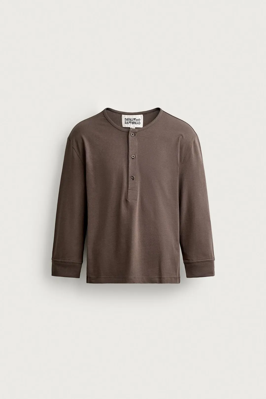 Укороченная футболка хенли, Zara