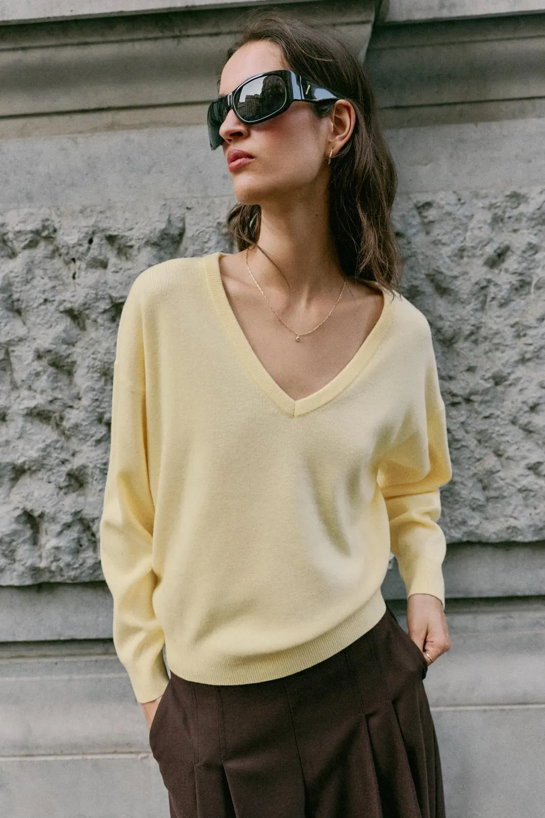 Мягкий вязаный джемпер, Zara