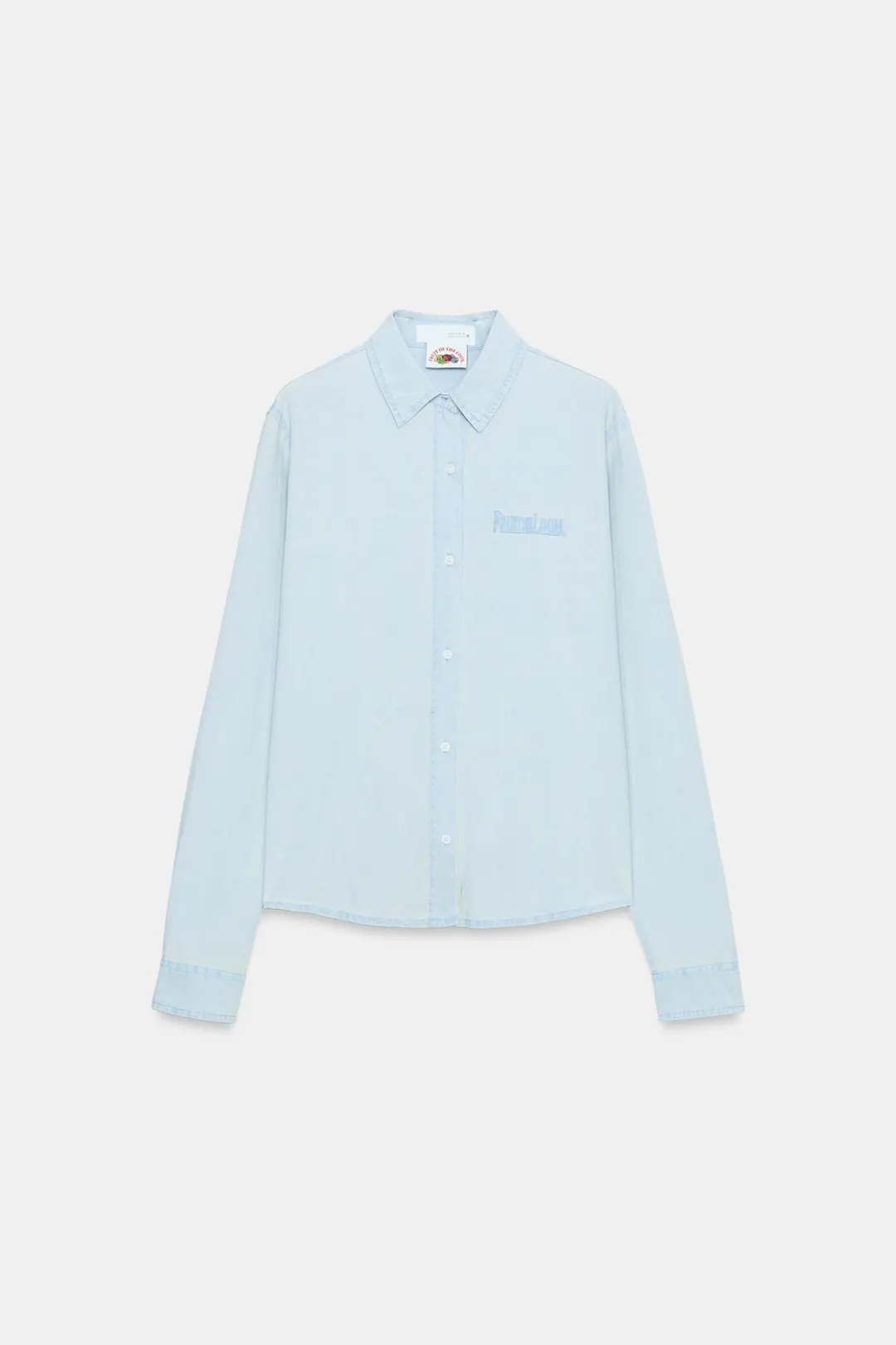Джинсовая рубашка FRUIT OF THE LOOM™, Zara