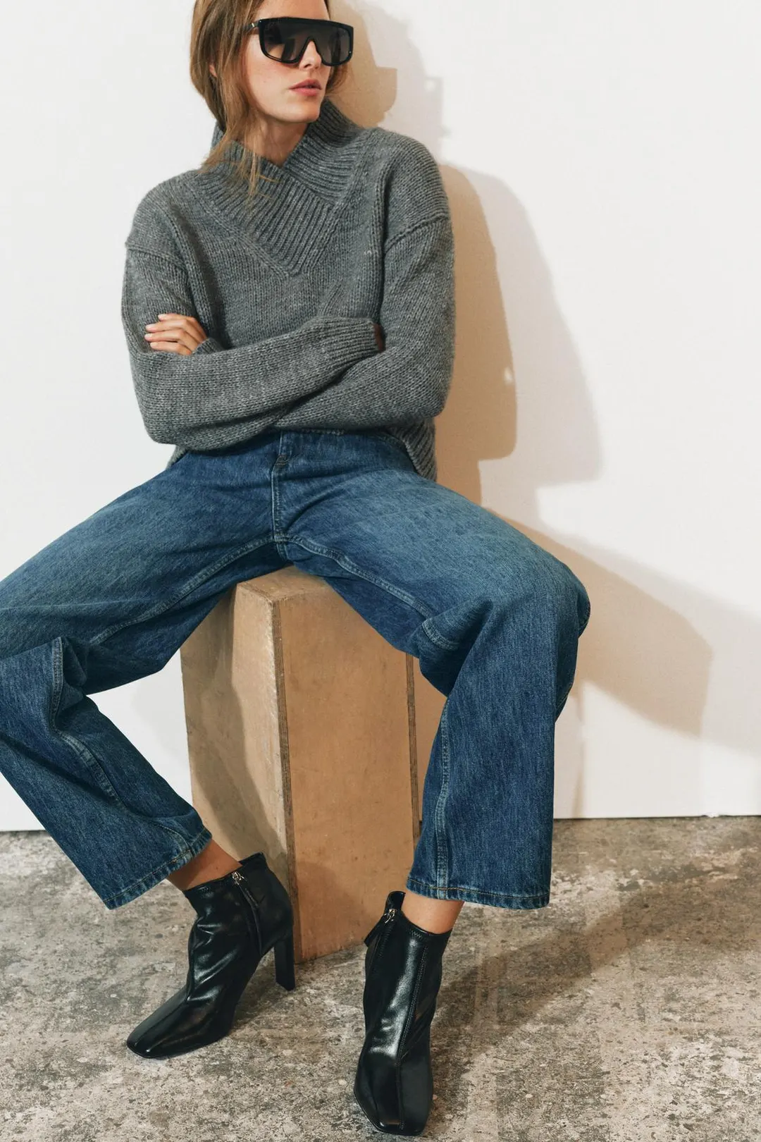 Ботильоны на каблуке, Zara