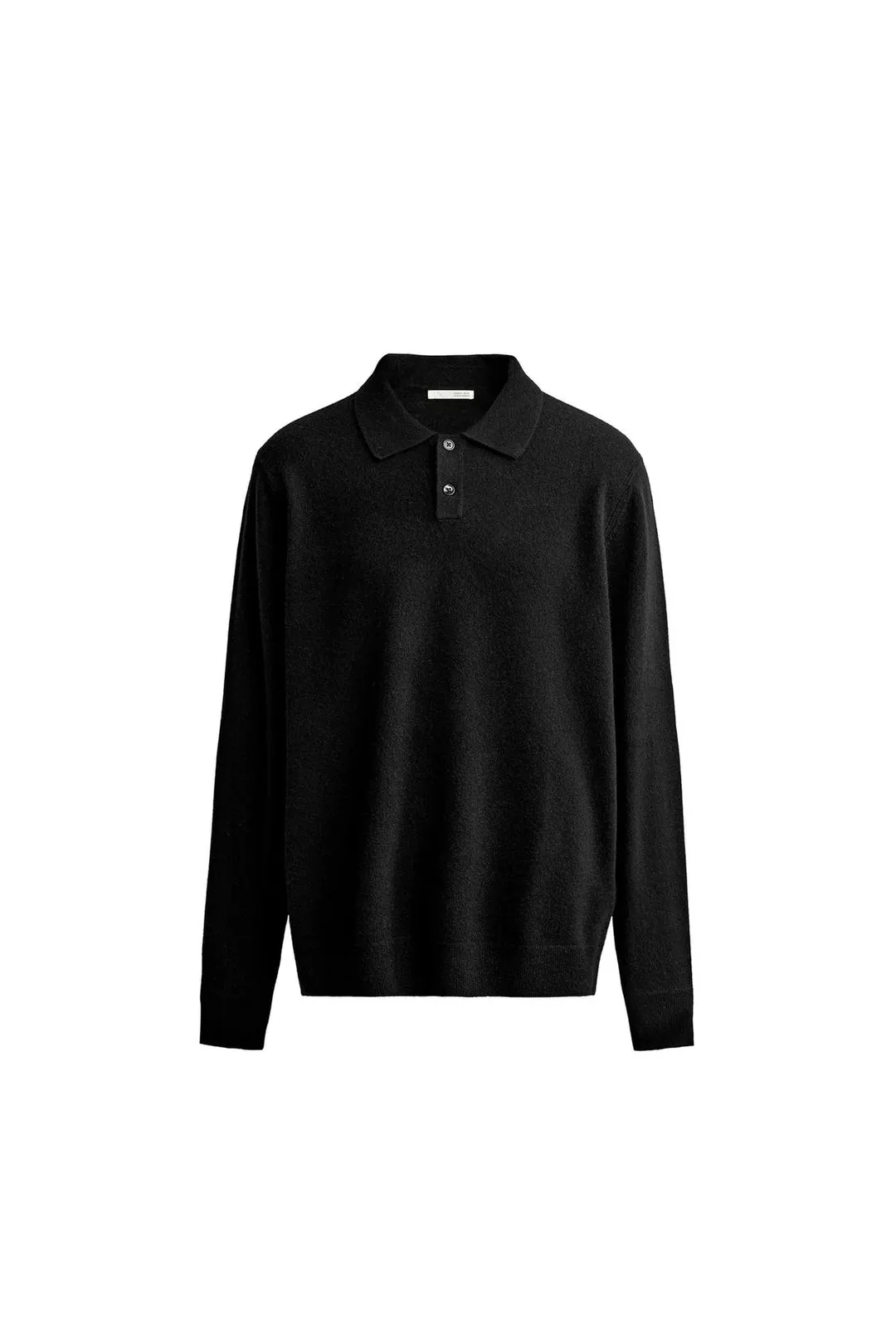 Поло трикотажное прямого кроя из смесовой шерсти, Zara