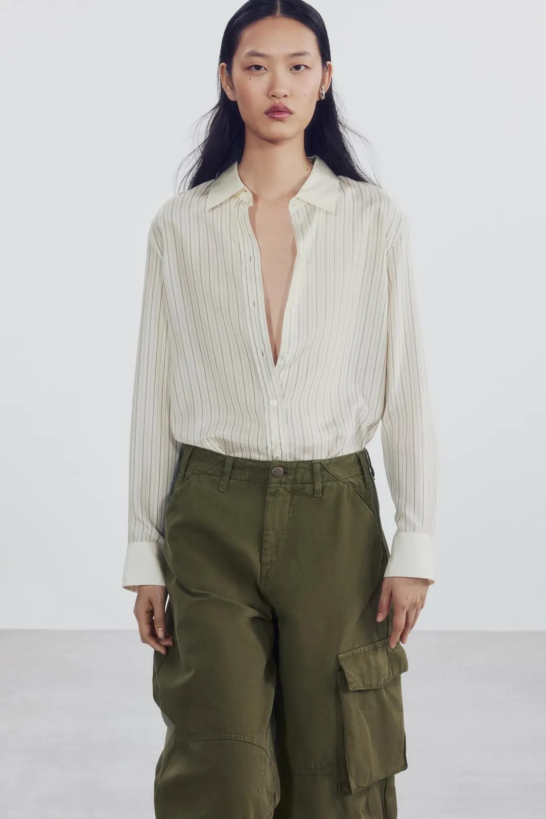 Брюки карго ZW Collection, Zara
