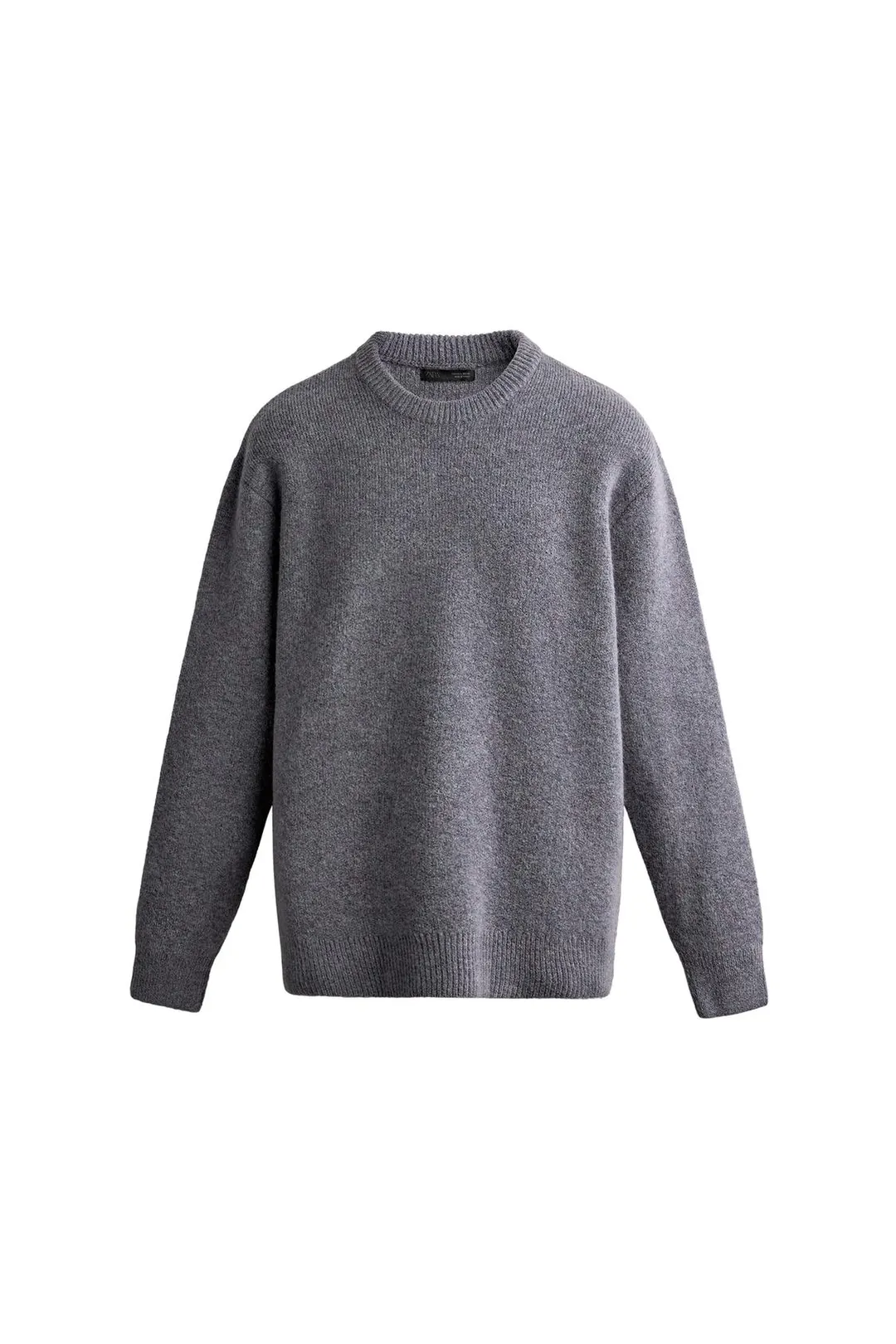 Свитер фактурный из смесовой шерсти, Zara