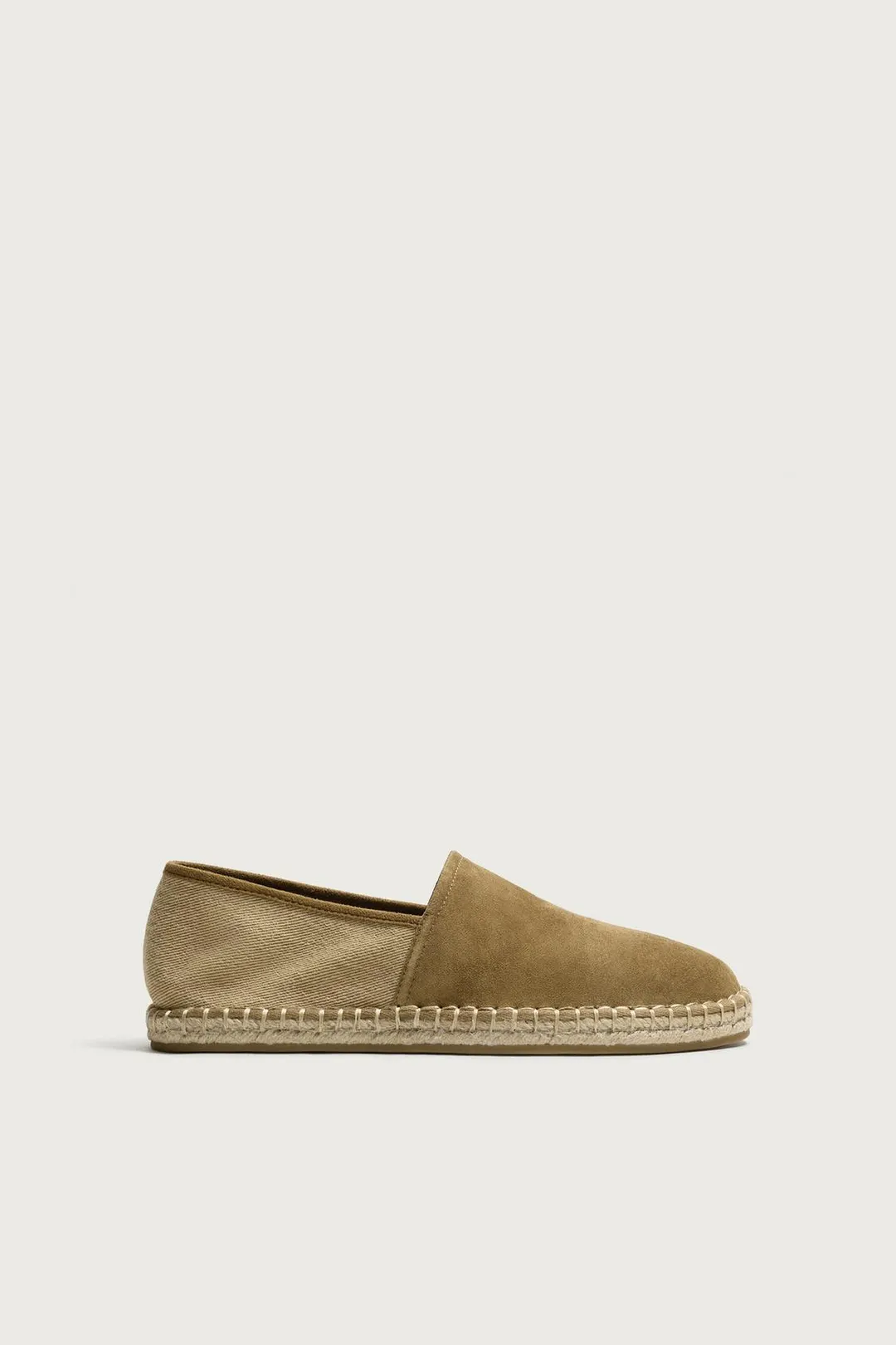 Эспадрильи из комбинированной кожи, Zara