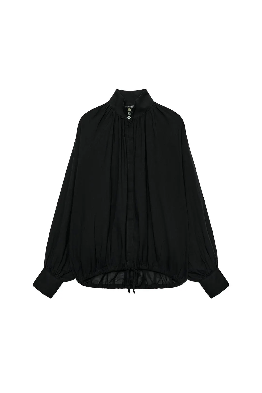 Рубашка с высоким воротником ZW Collection, Zara