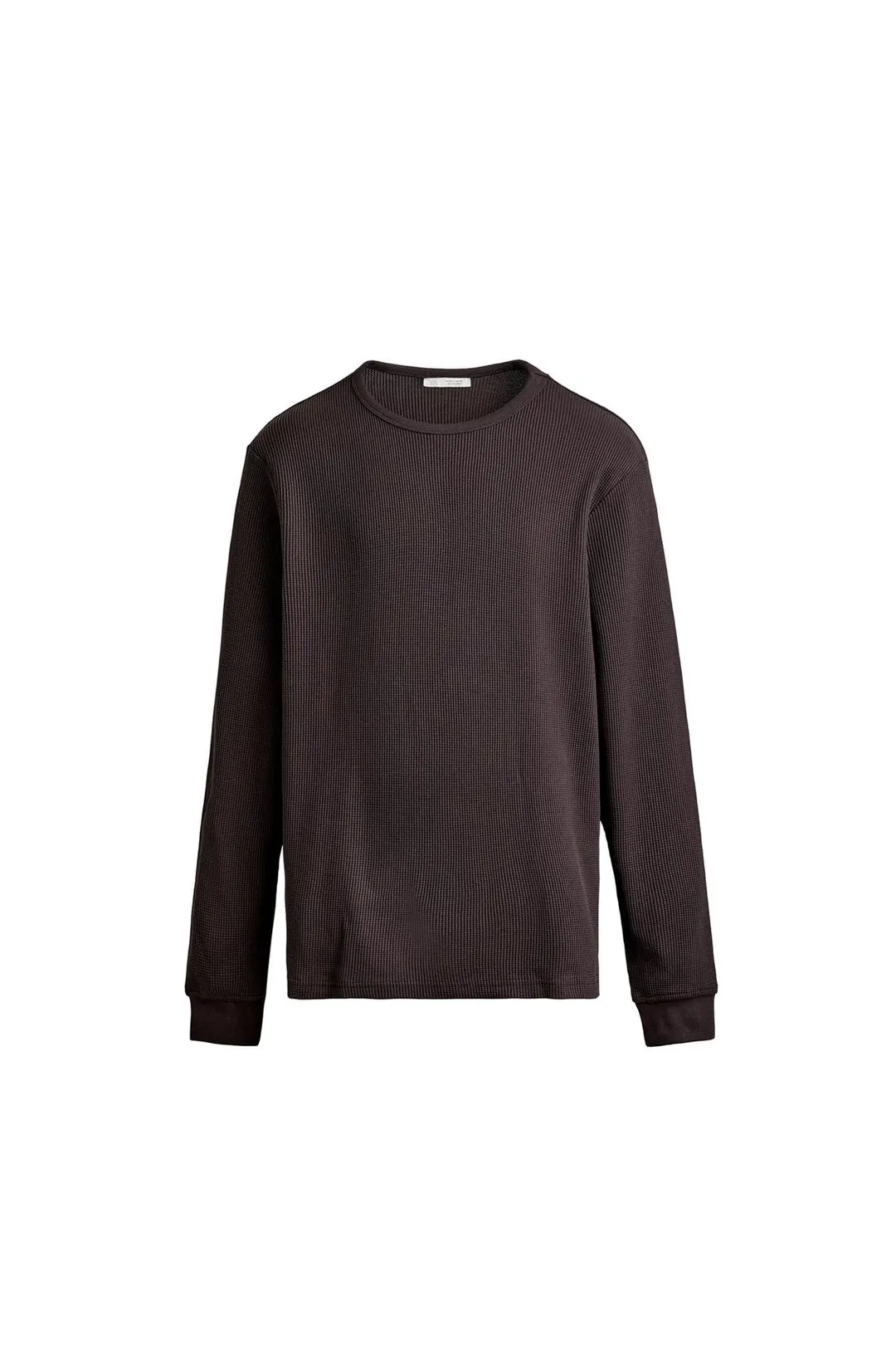 Футболка прямого кроя вафельной вязки, Zara