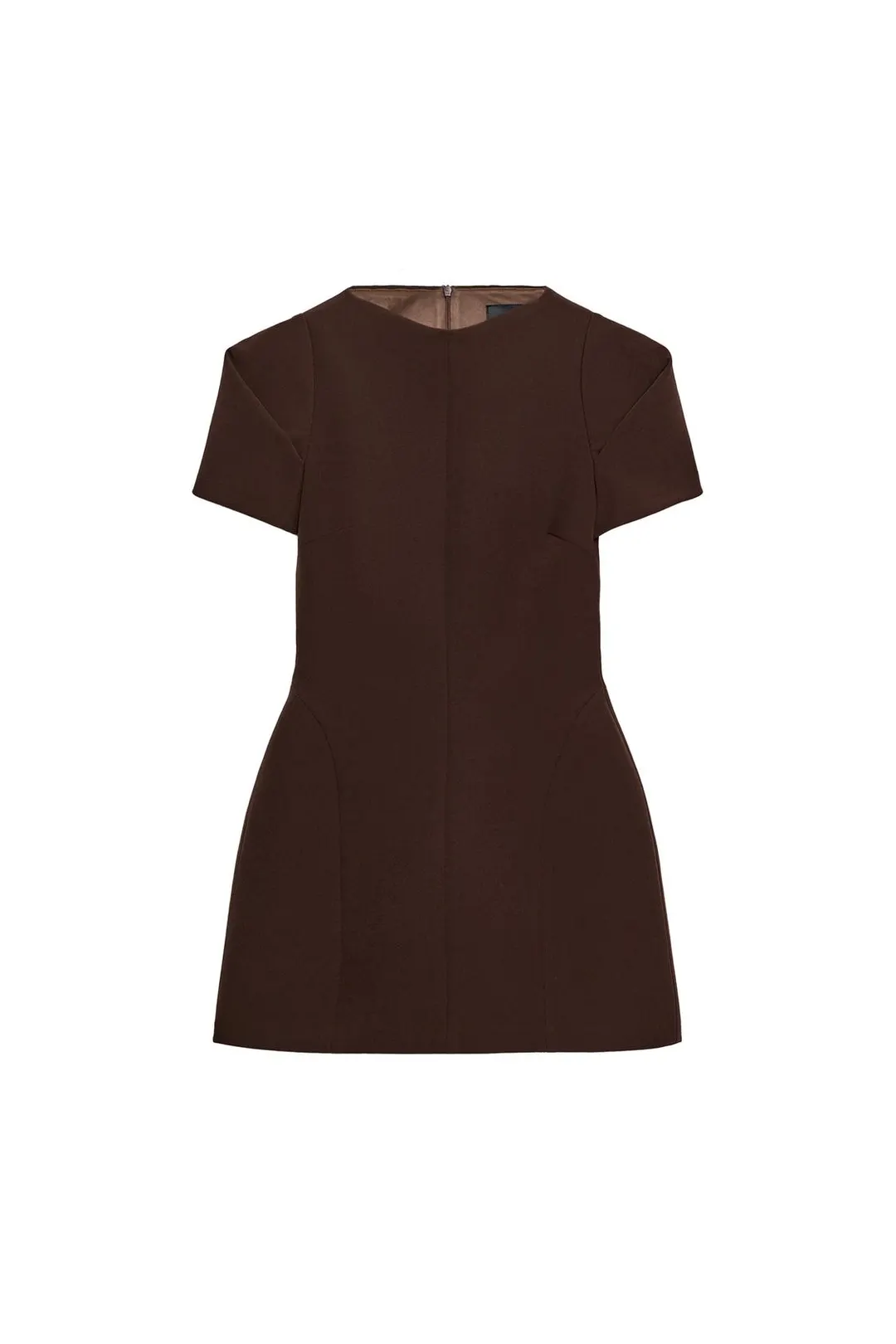 Платье мини с плиссированными рукавами, Zara