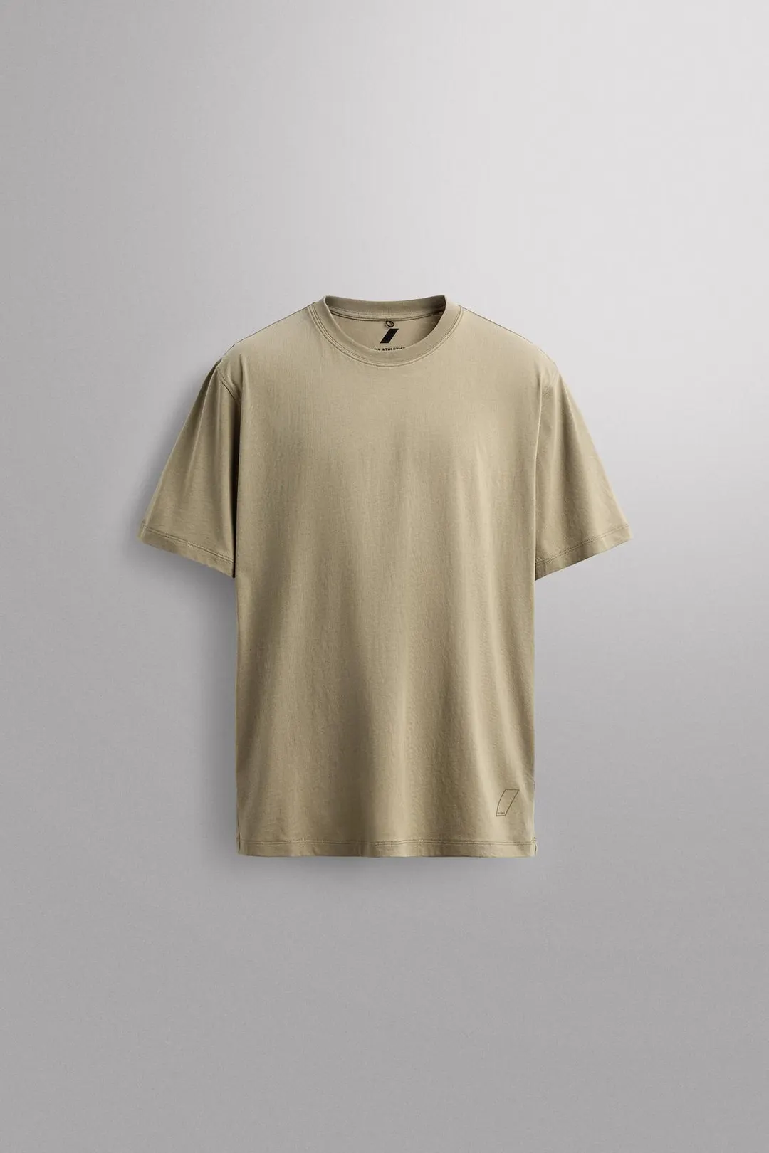 Базовая хлопковая футболка для тренировок, Zara