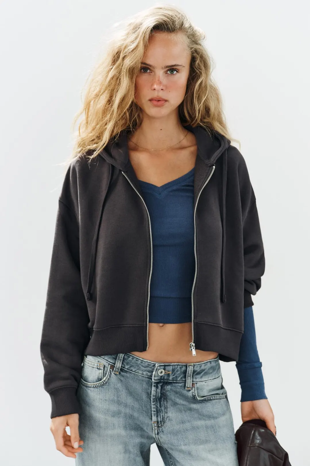 Худи на молнии, Zara