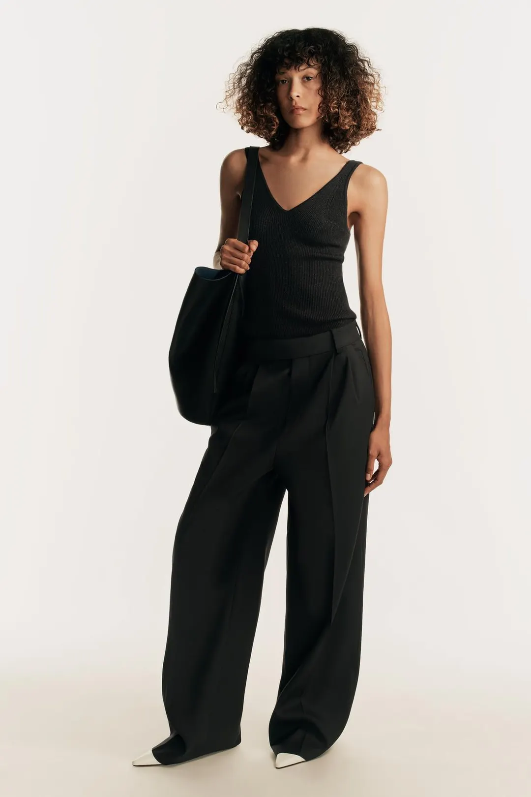 Вязаный топ на бретелях, Zara