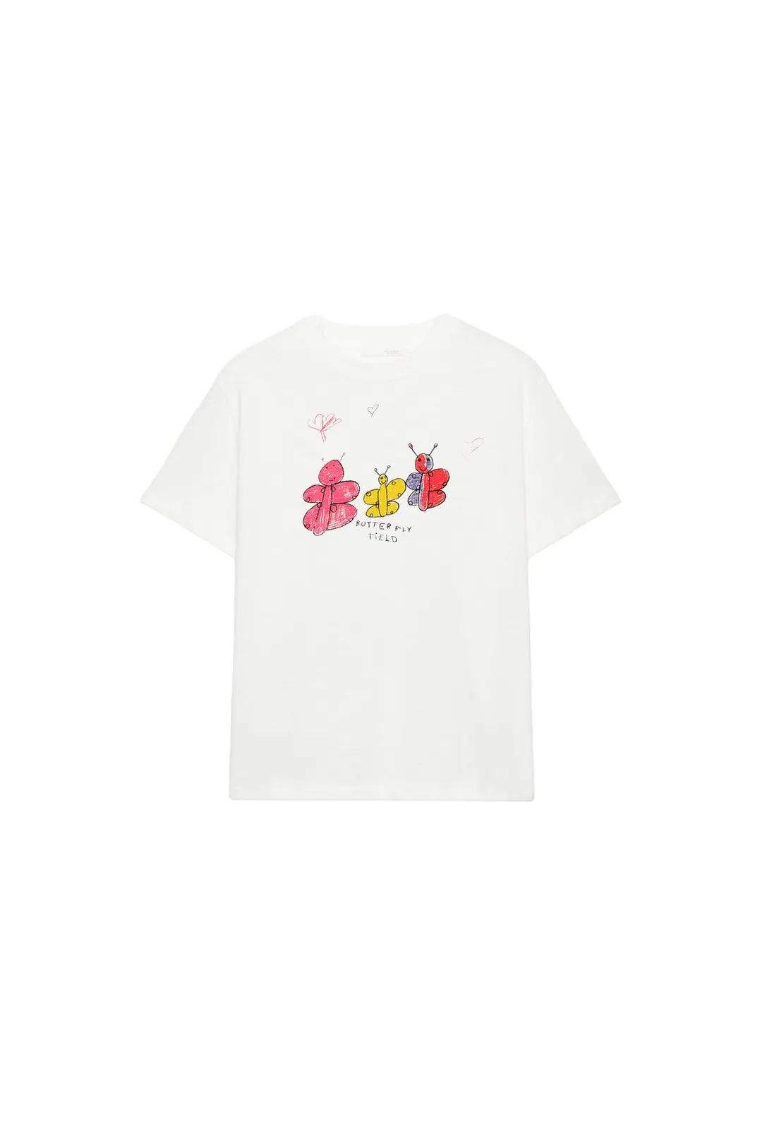 Футболка с мультяшным принтом, Zara