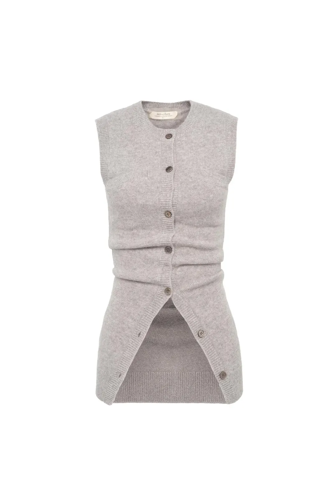 Вязаный жилет из 100% кашемира Limited Edition, Zara