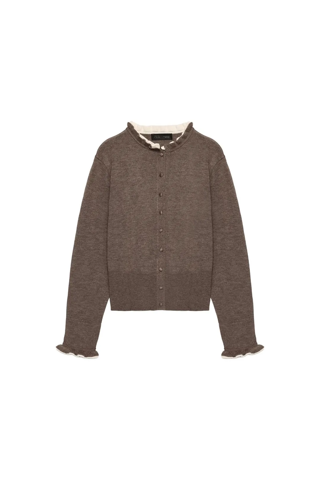 Кардиган с оборками, Zara