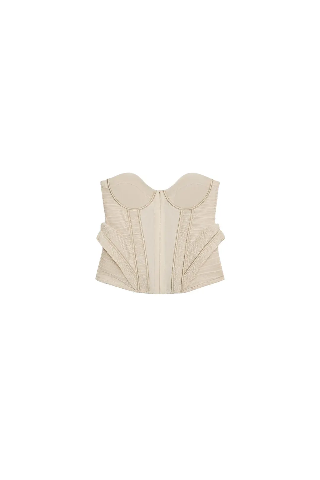Комбинированный фактурный корсет, Zara