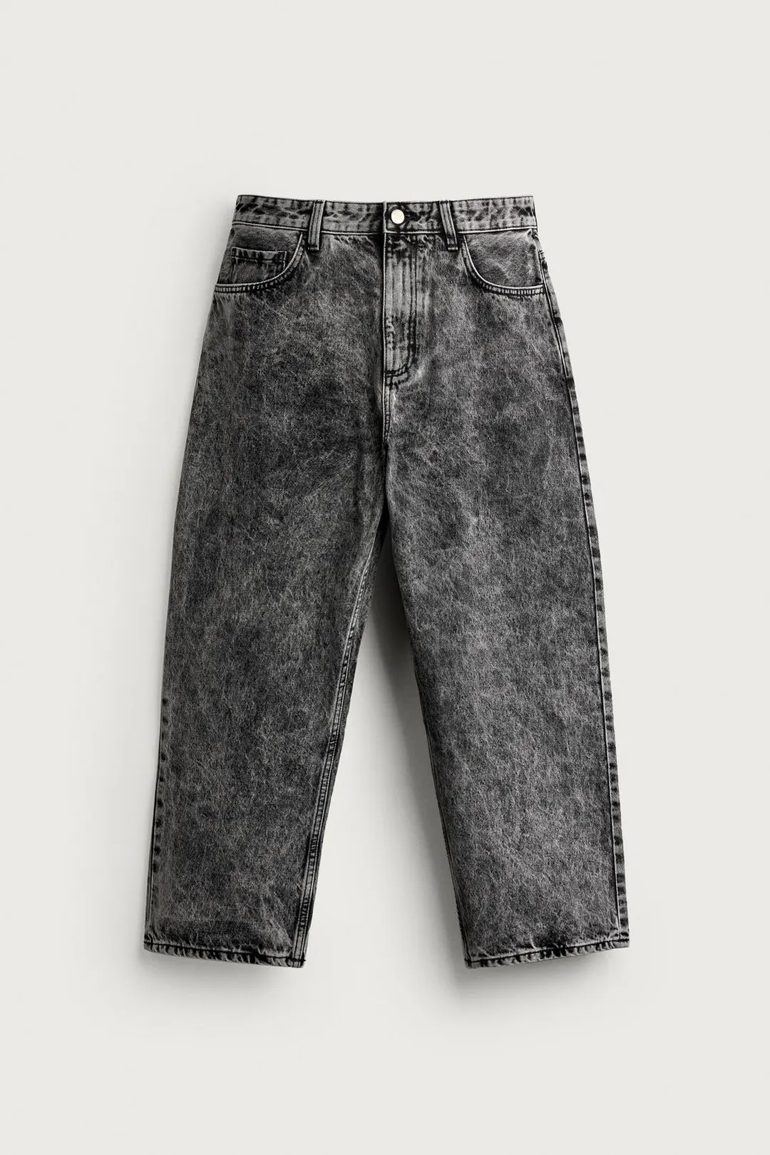 Широкие джинсы зауженного кроя, Zara