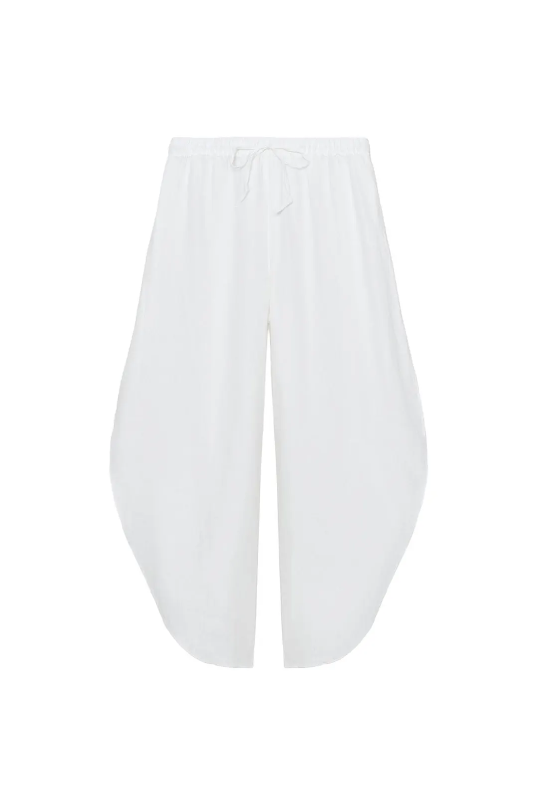 Брюки из 100% льна с разрезами ZW Collection, Zara