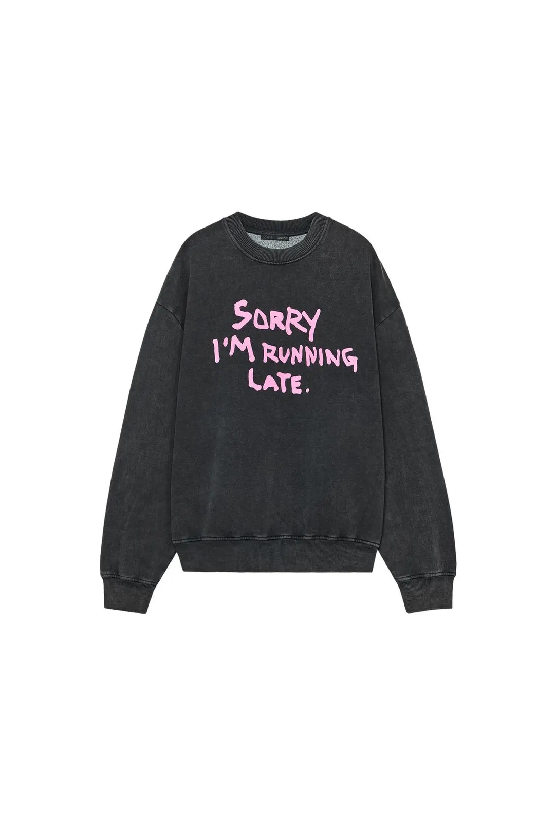 Толстовка с выцветшей надписью, Zara