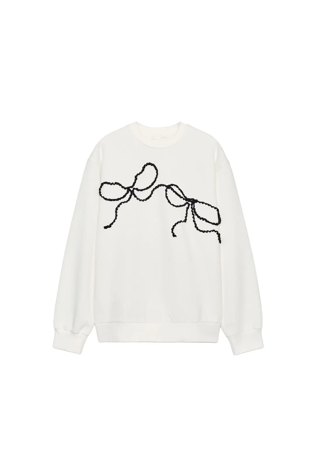 Толстовка с вышитым бантом, Zara