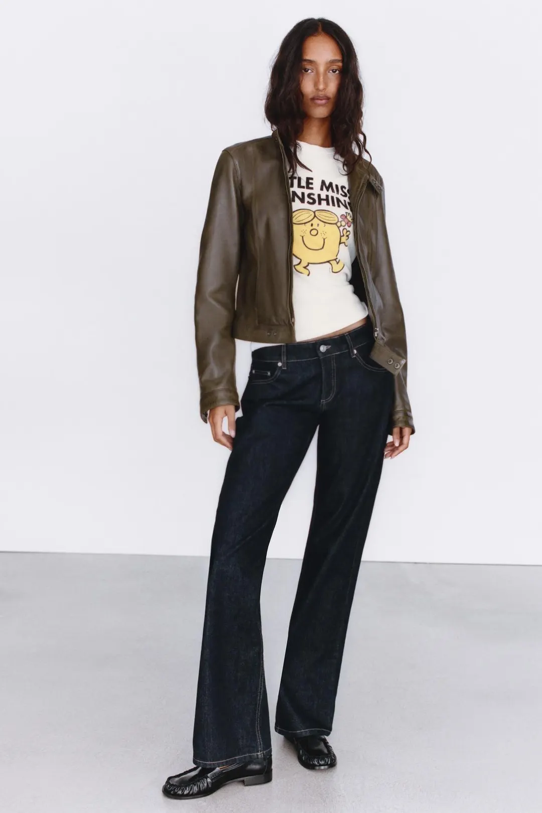 Лоферы с лаковым эффектом, Zara
