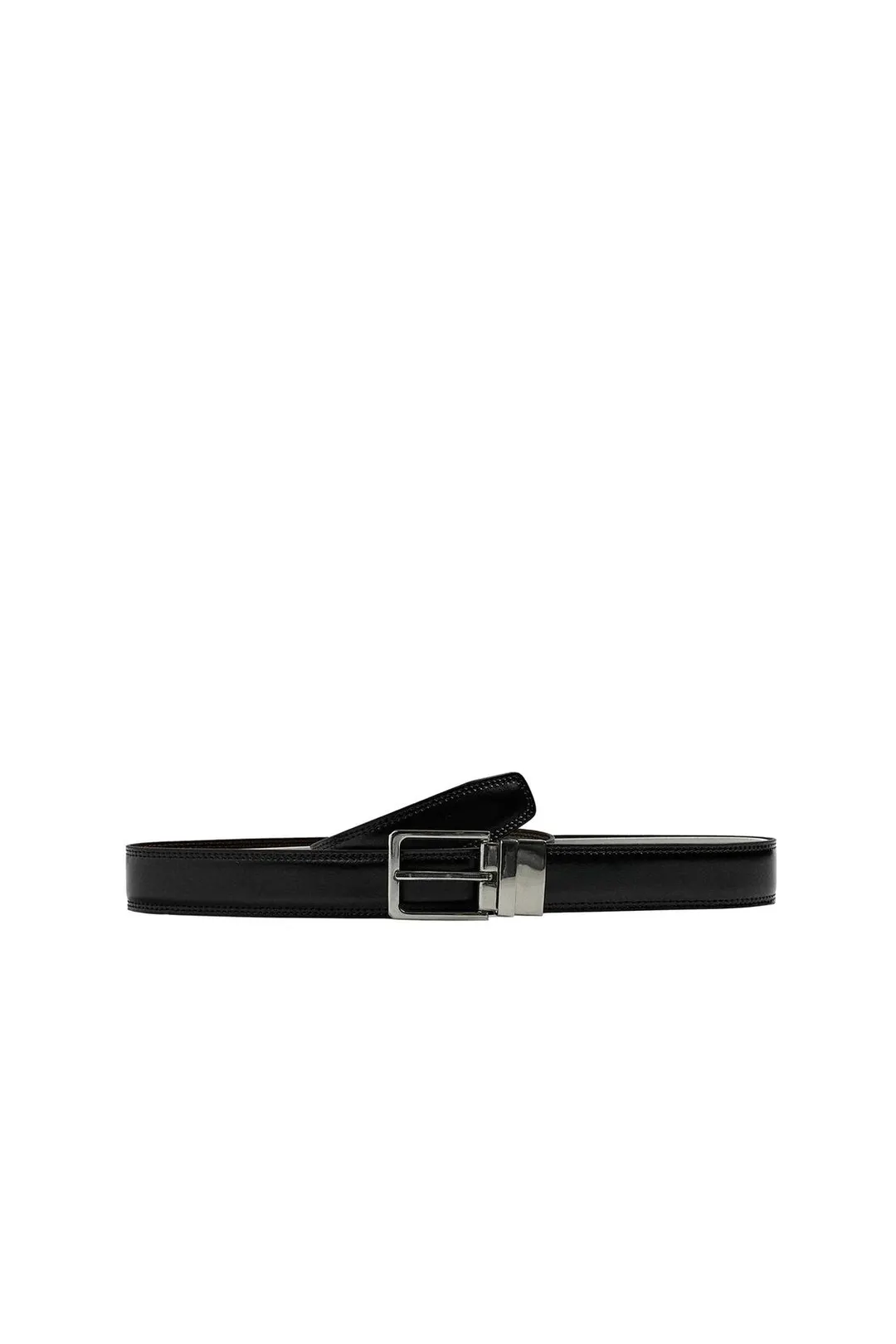 Двусторонний кожаный ремень, Zara