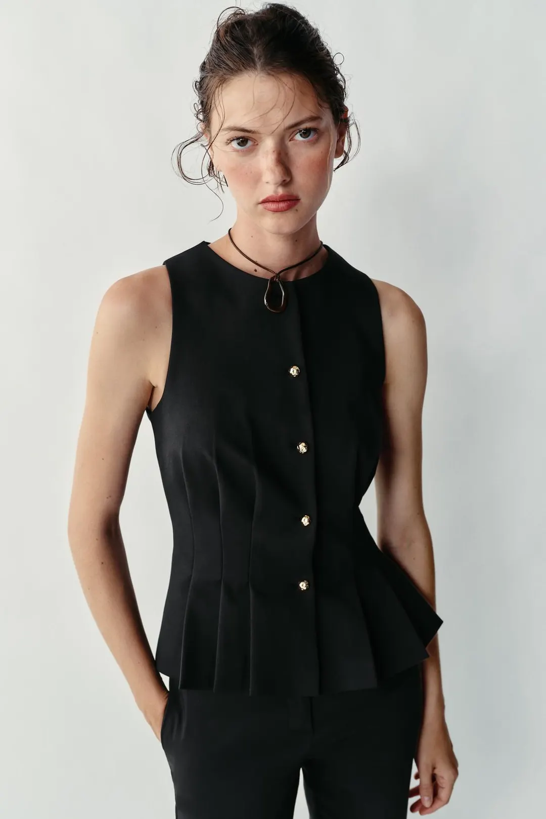Жилет костюмный, Zara