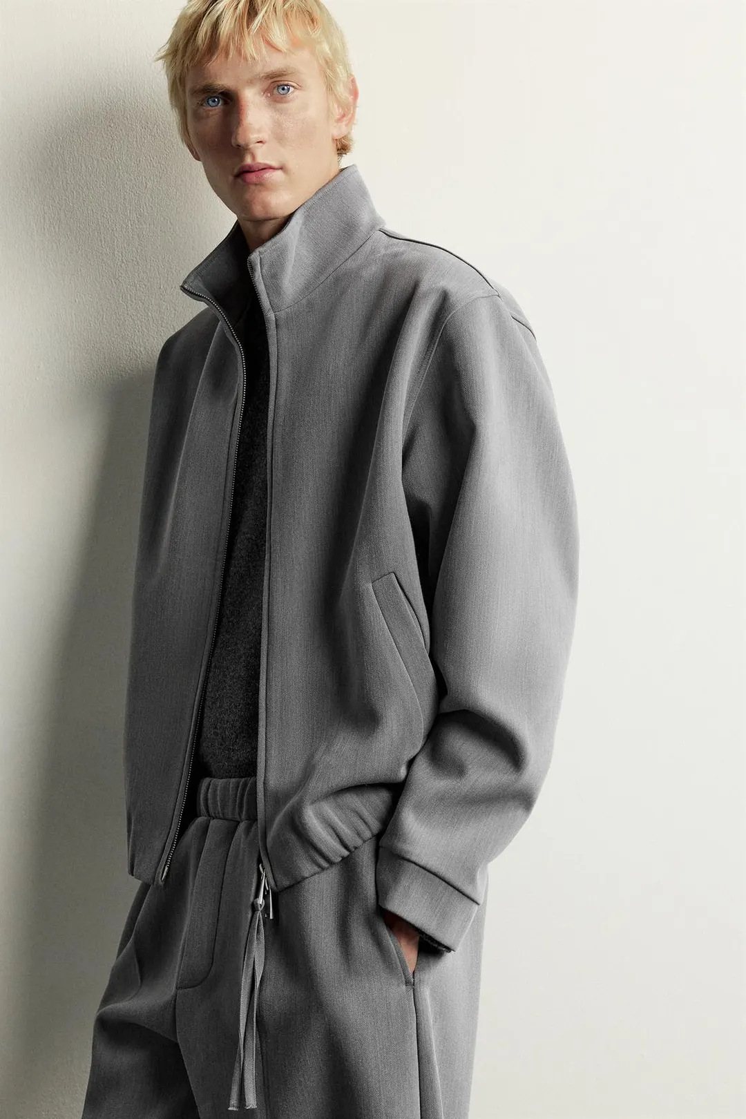 Куртка свободного кроя на молнии, Zara
