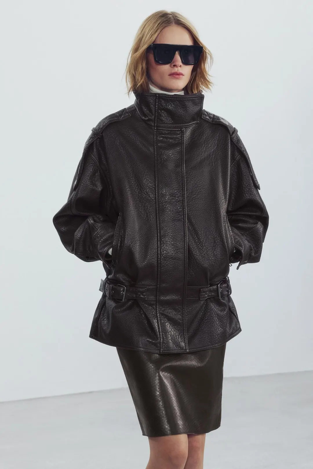 Косуха под кожу ZW Collection, Zara