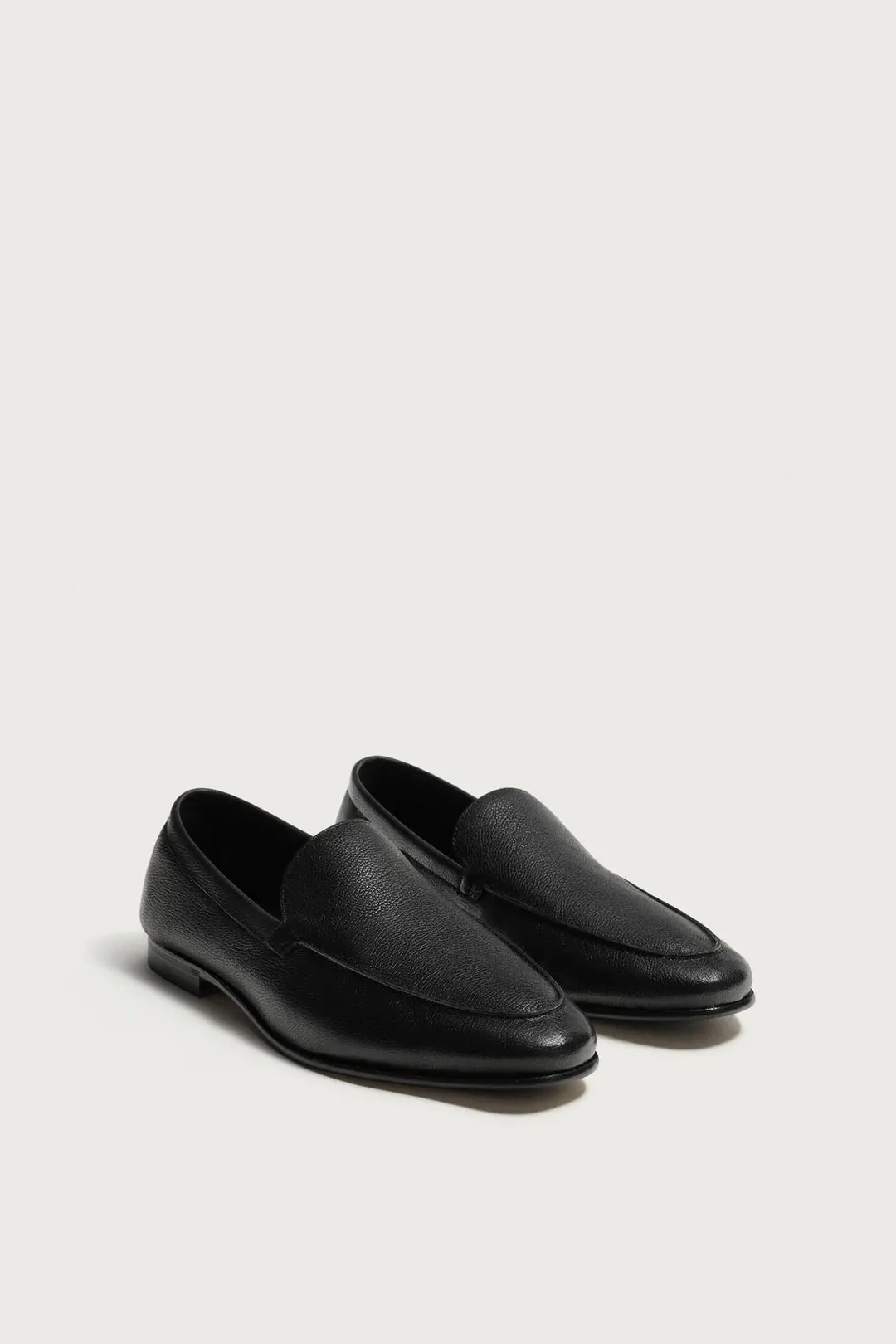 Лоферы классические кожаные, Zara