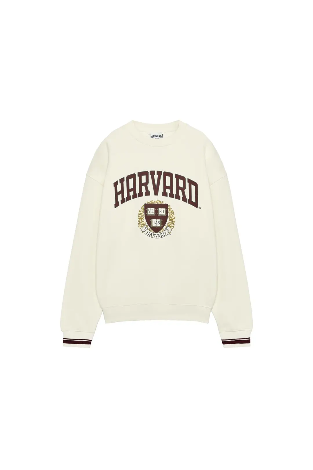 Свитшот в рубчик Harvard University, Zara