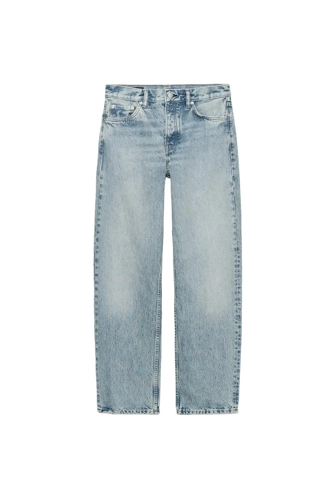 Джинсы прямого кроя со средней посадкой ZW Collection, Zara