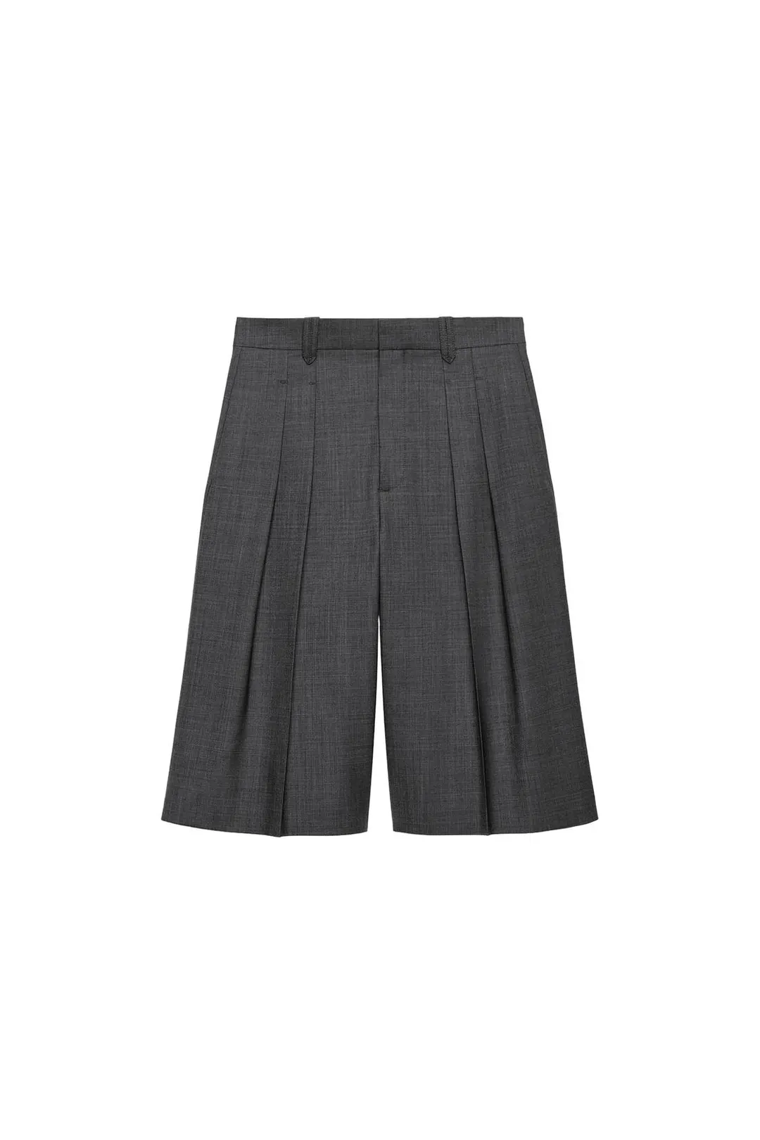 Бермуды костюмные из смесовой шерсти ZW Collection, Zara