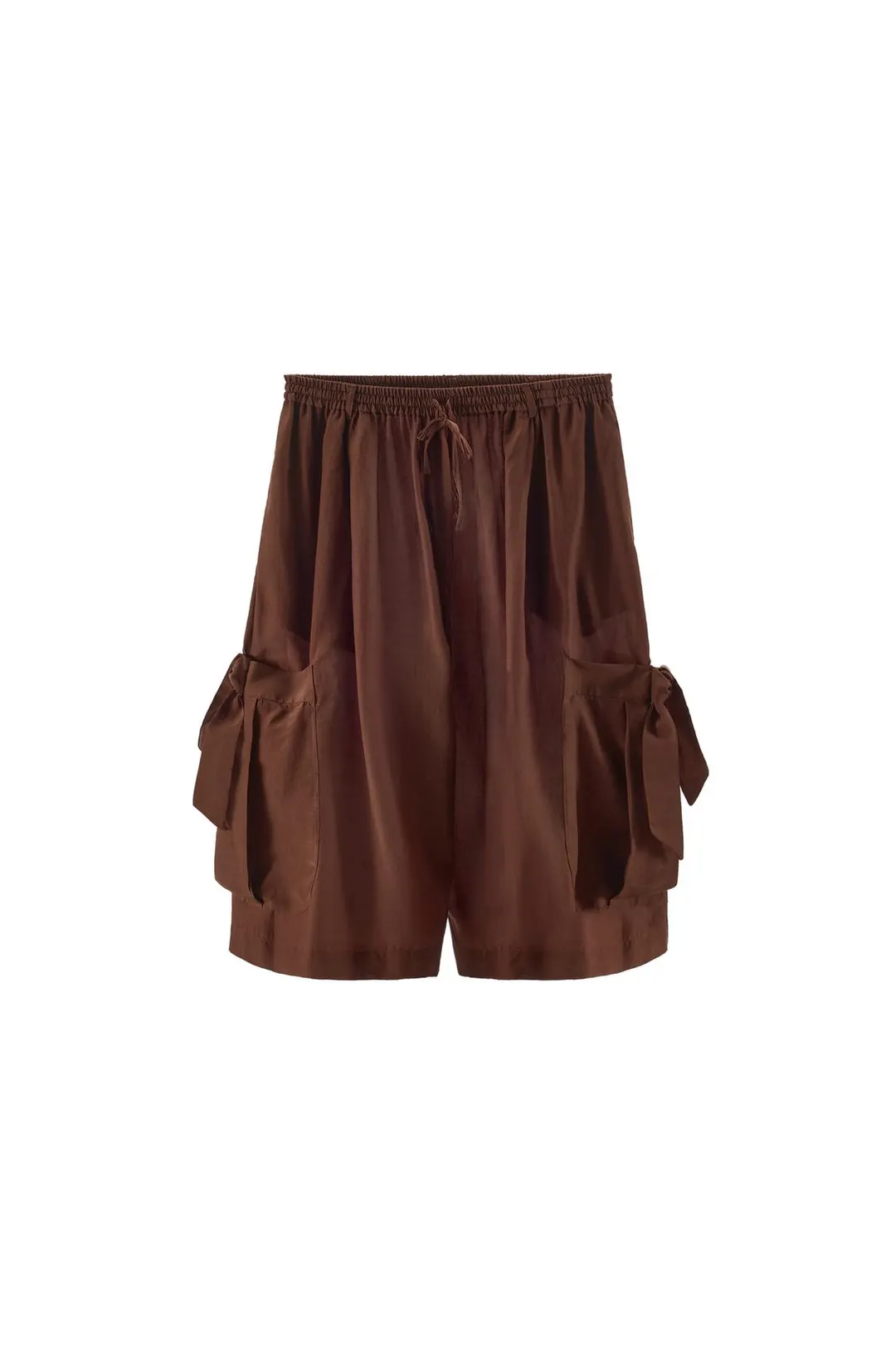 Бермуды из смесовой вискозы с карманами, Zara