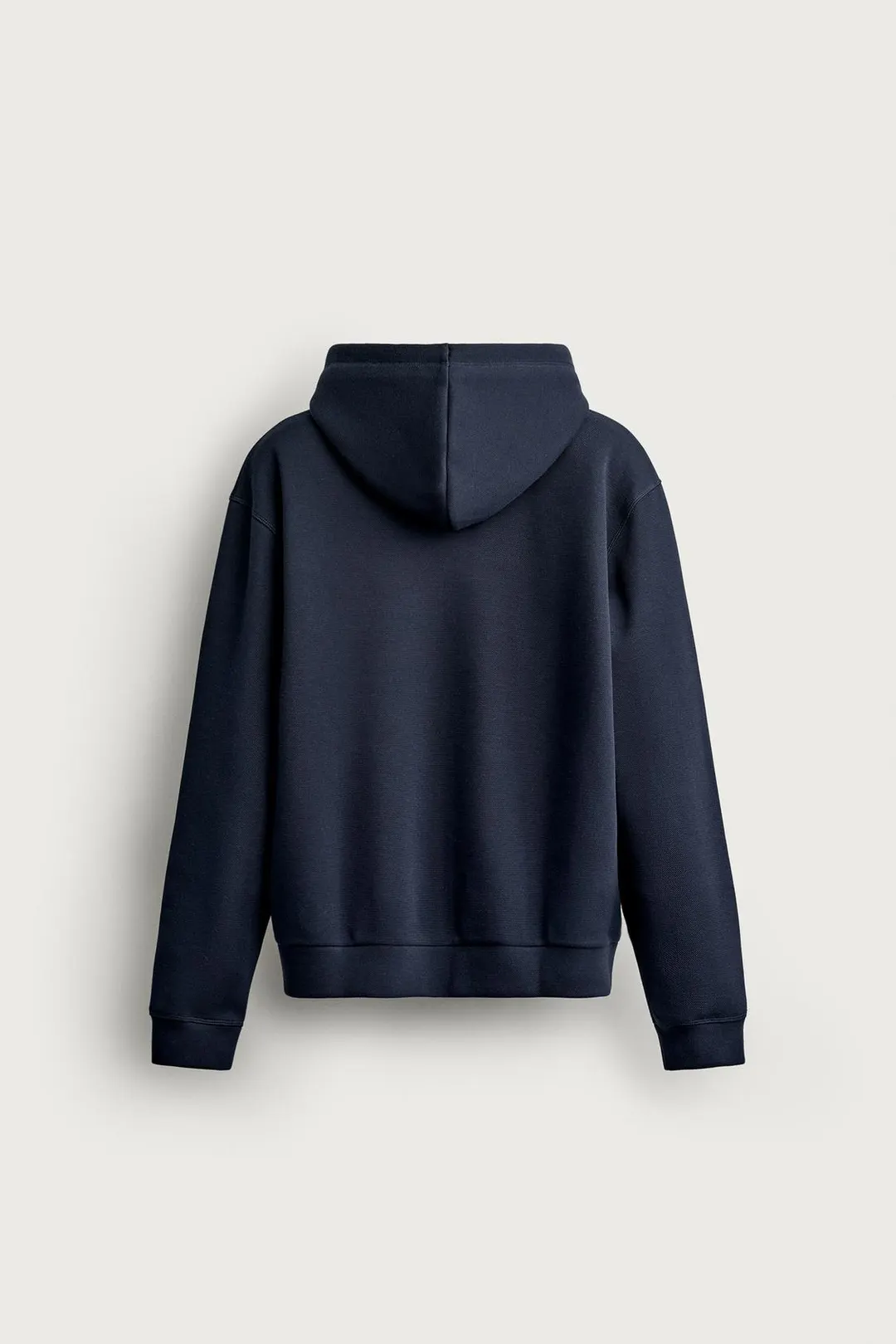 Худи из контрастного пике, Zara