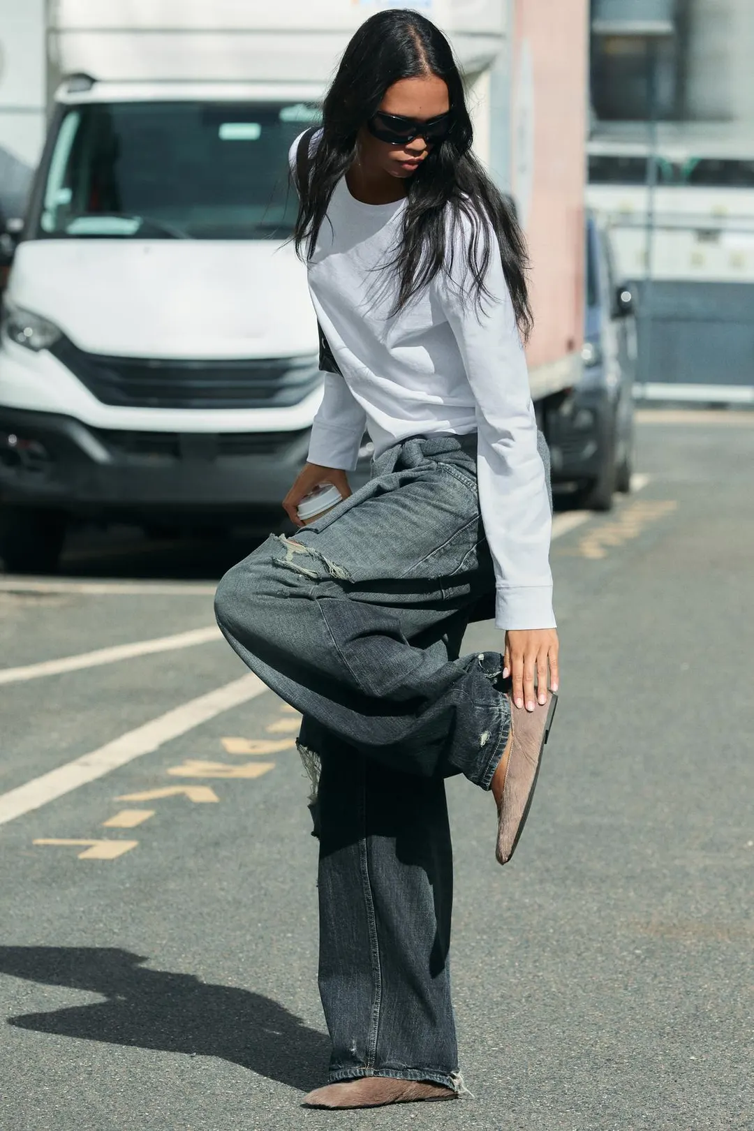 Туфли из фактурной кожи, Zara