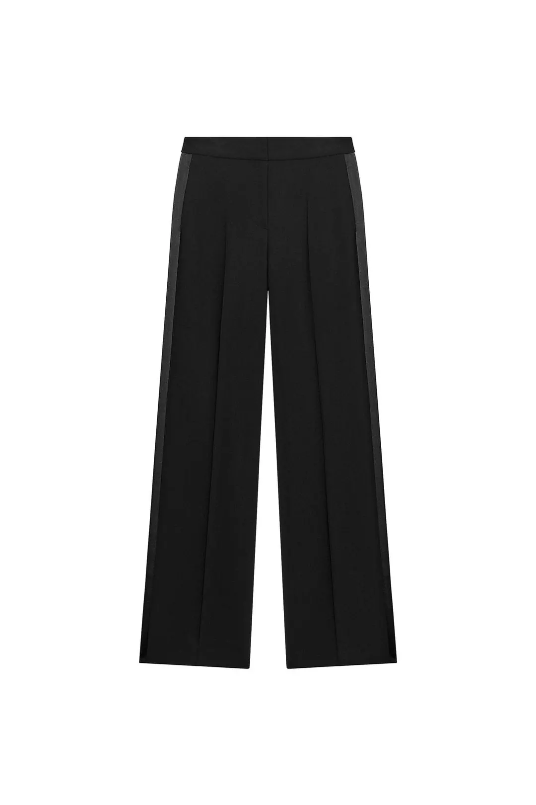Брюки с атласными лампасами, Zara