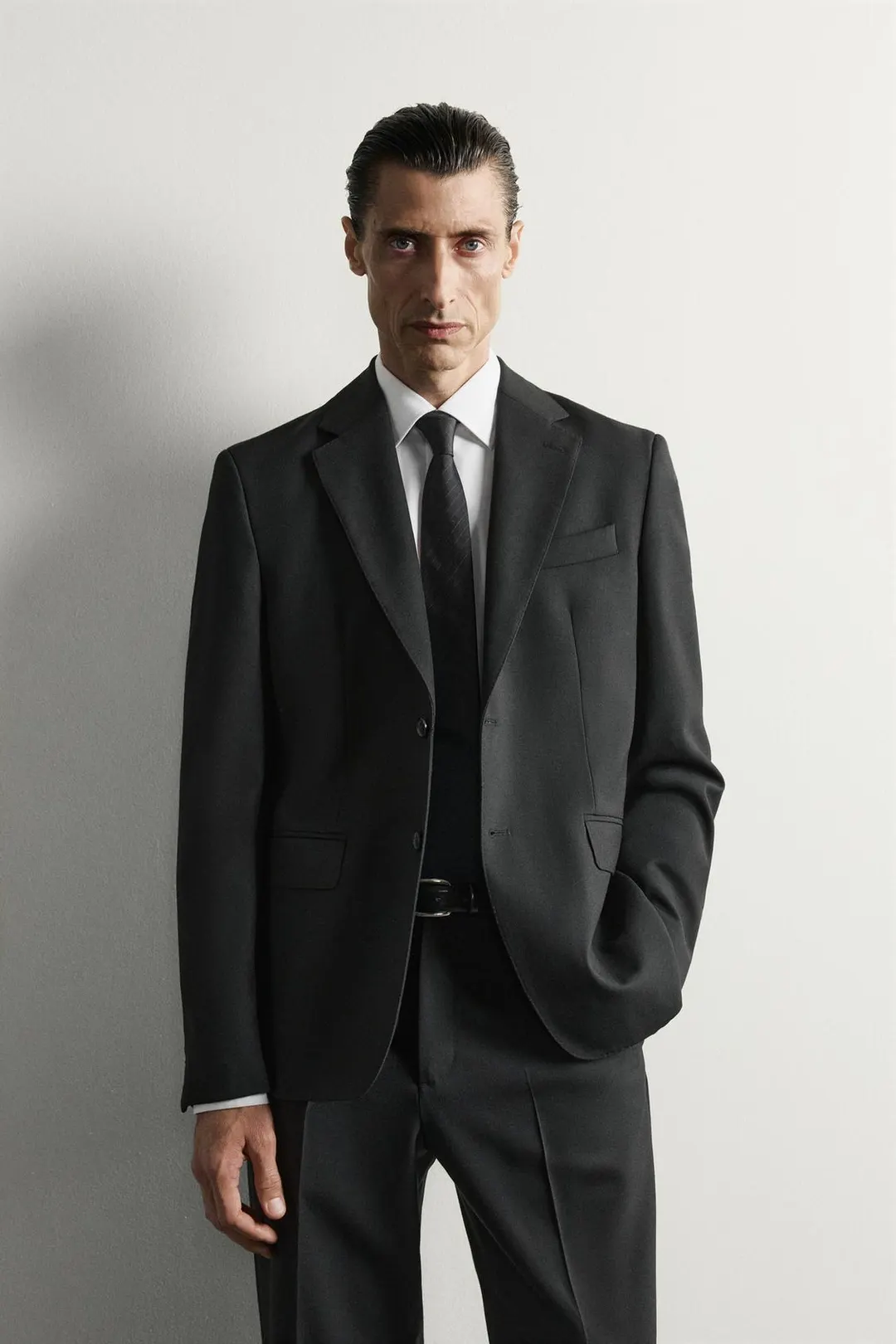 Костюмный блейзер из 100% шерсти, Zara