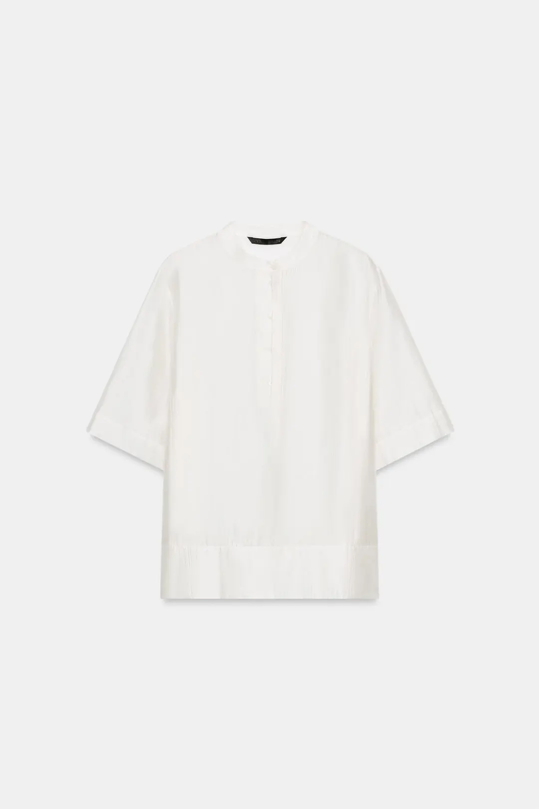 Струящаяся блузка ZW Collection с короткими рукавами, Zara