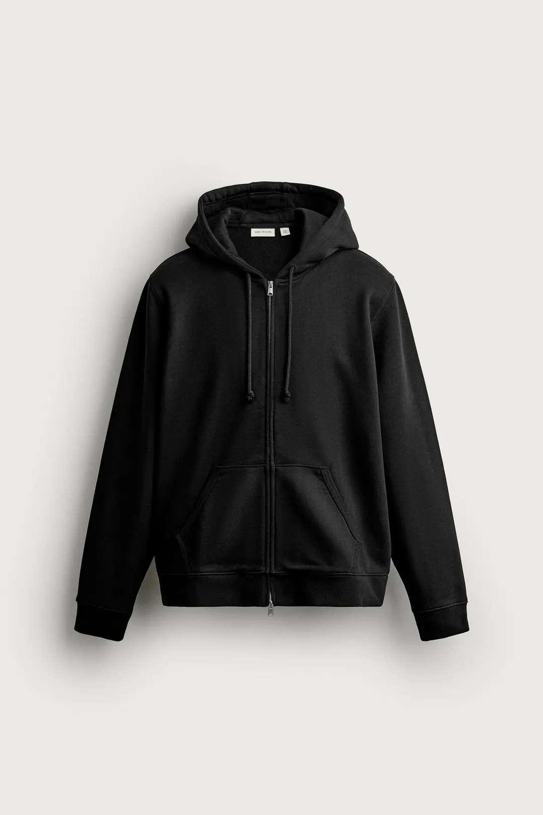 Худи стандартного кроя на молнии, Zara