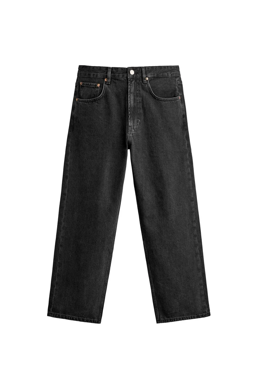 Джинсы укороченные свободного кроя, Zara
