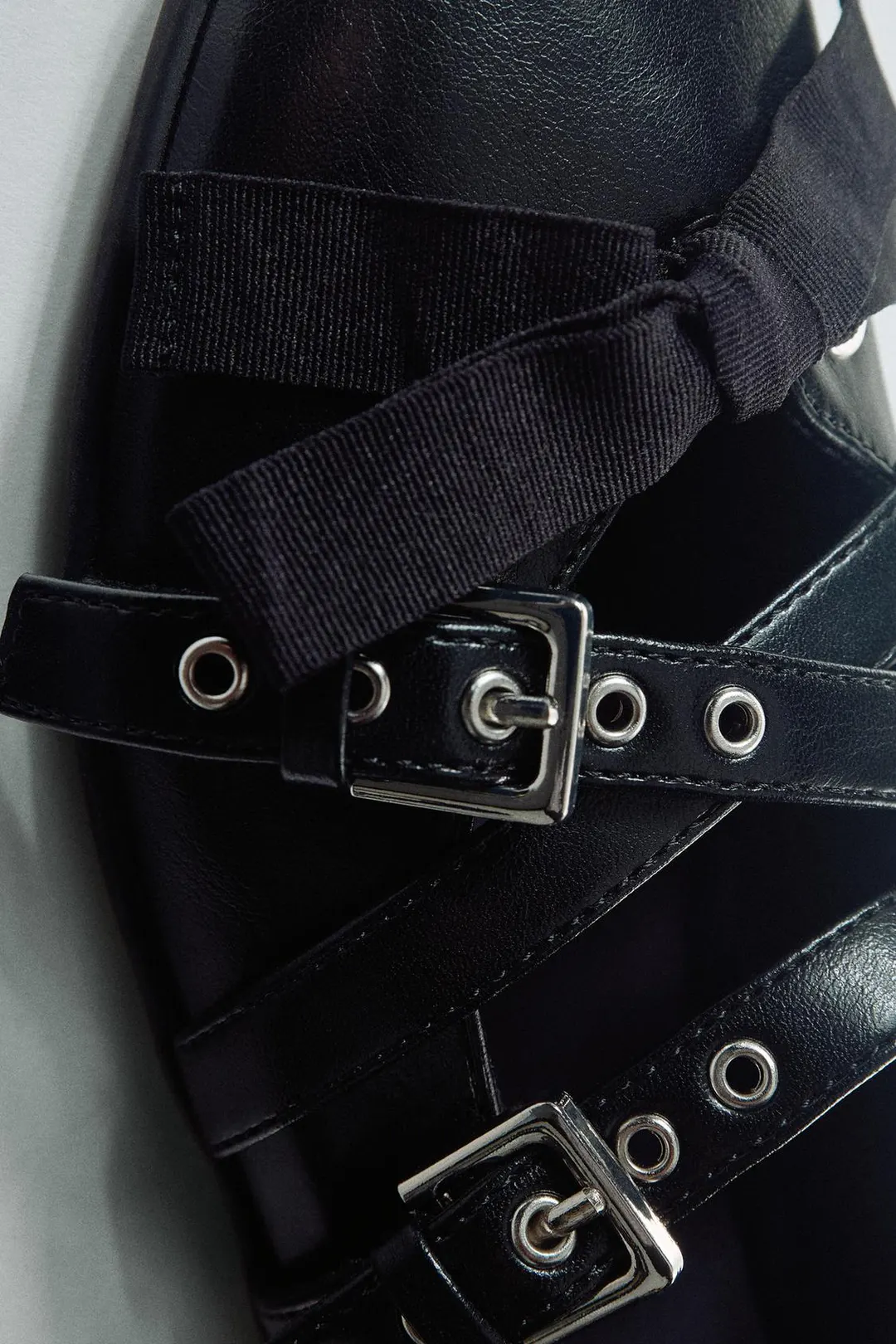 Балетки с ремешками, Zara
