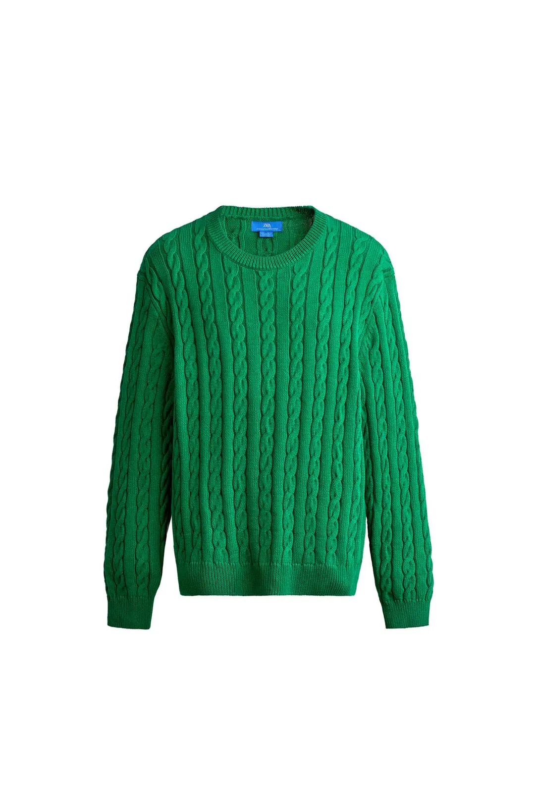 Фактурный джемпер с косами Aaron Levine X Zara, Zara