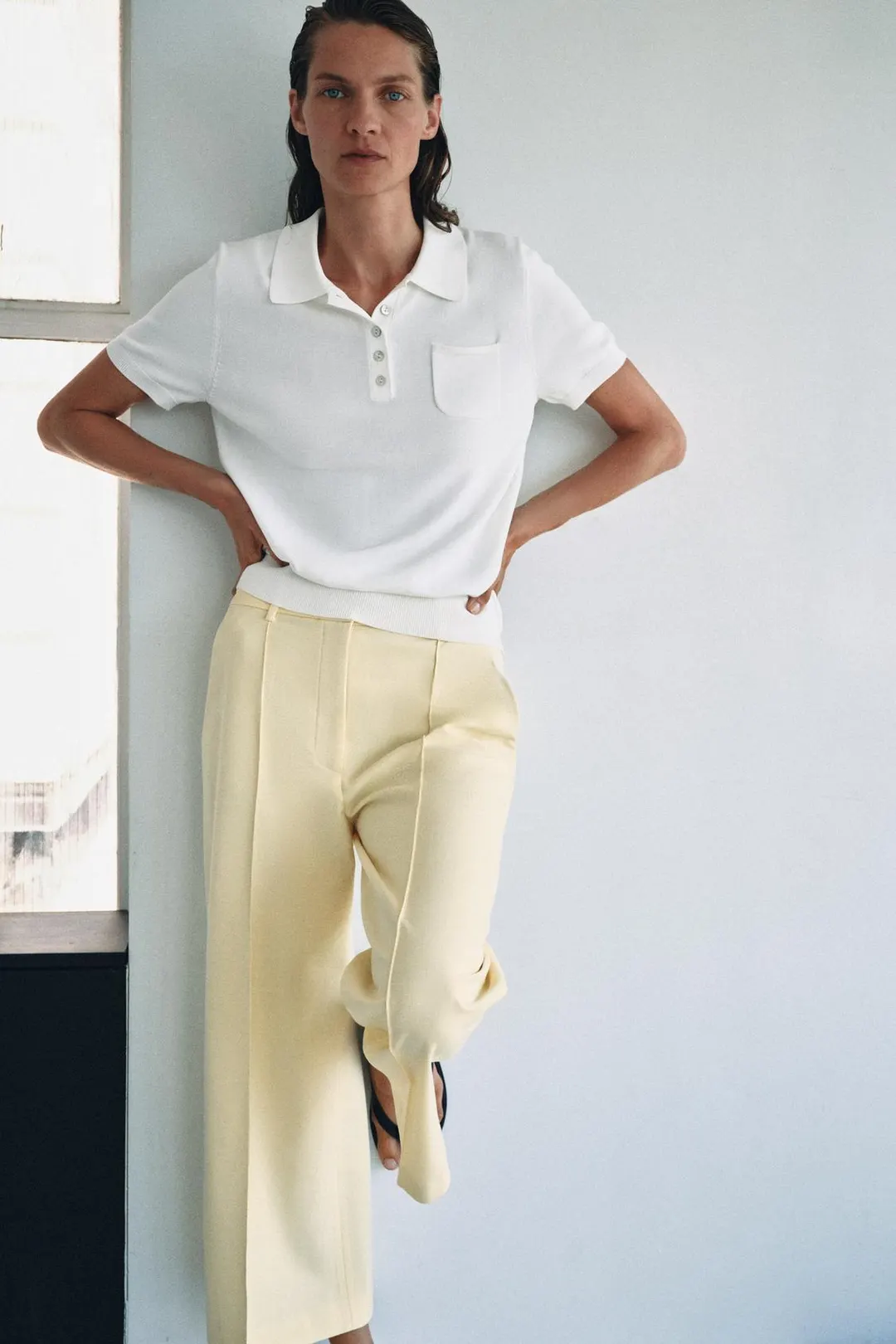 Брюки укороченные ZW Collection, Zara