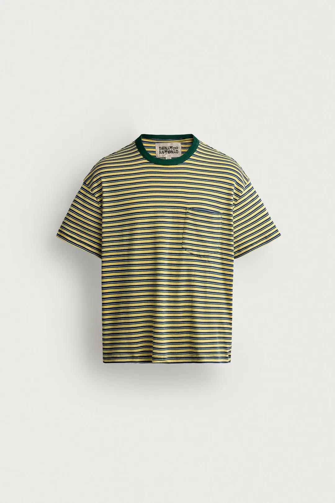Футболка укороченного кроя в полоску, Zara