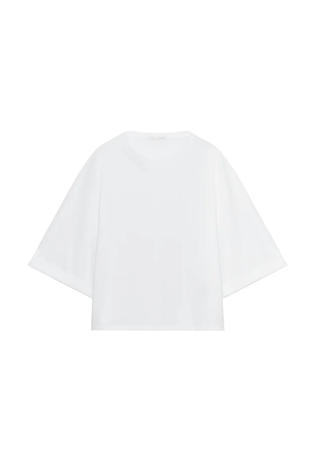 Хлопковая футболка на пуговицах, Zara