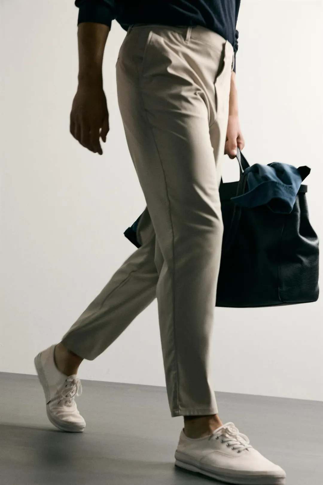 Брюки комфортного зауженного кроя, Zara