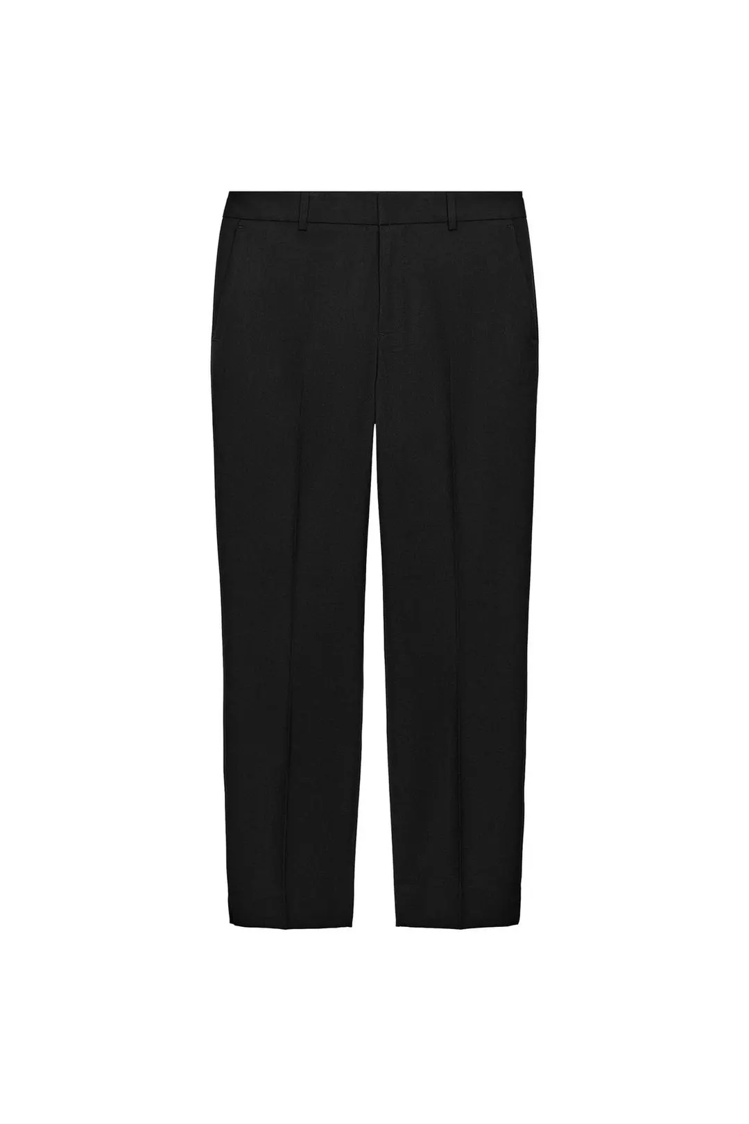Брюки укороченные с низкой посадкой, Zara