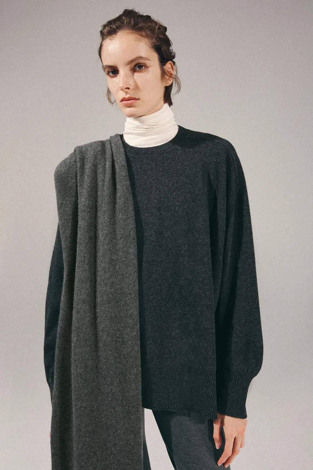 Свитер оверсайз из 100% шерсти, Zara