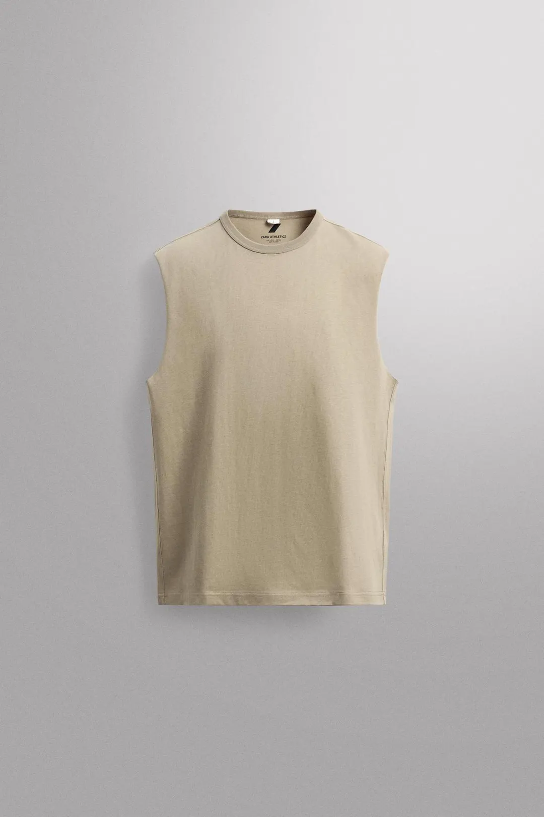 Майка из плотной ткани, Zara