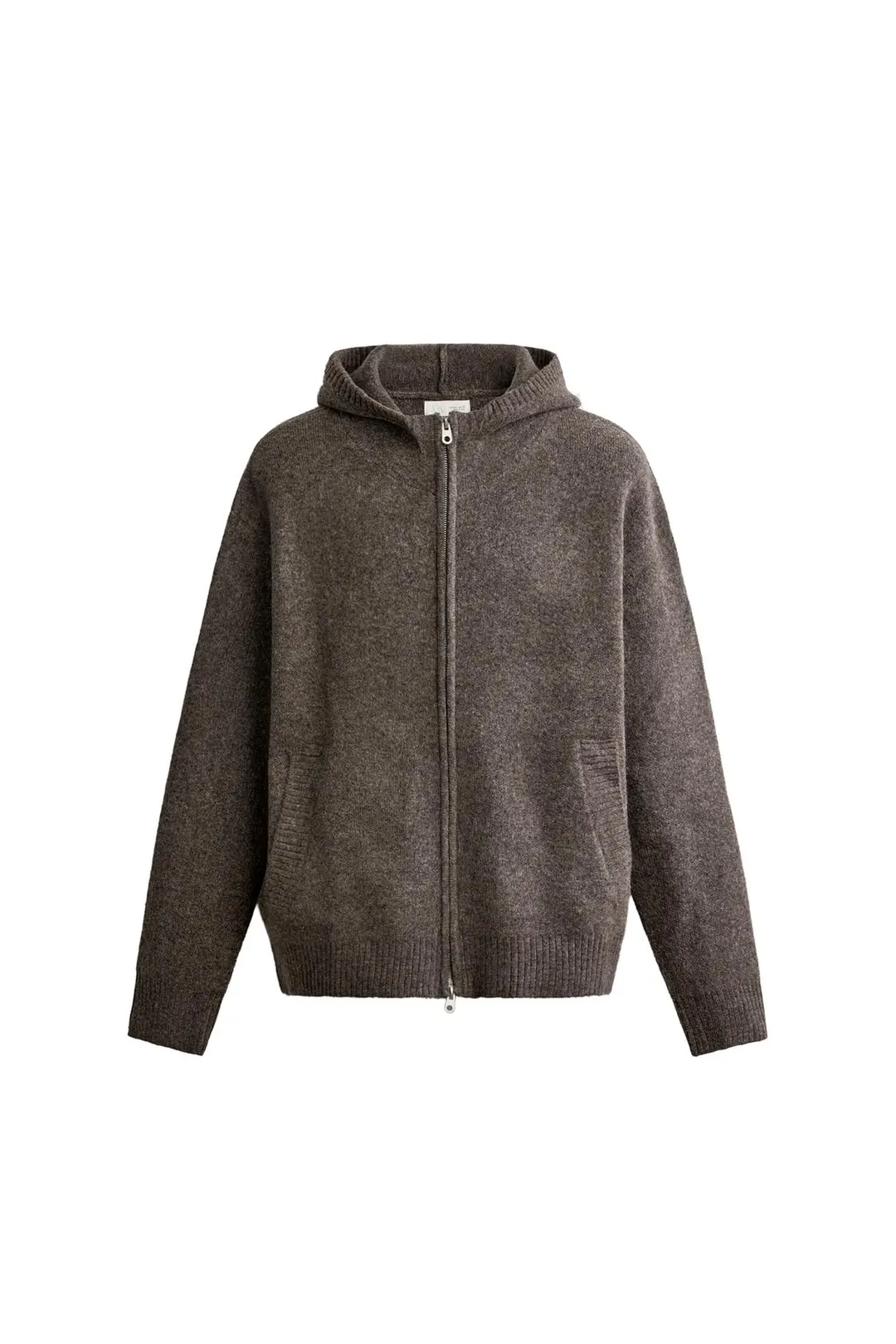 Кардиган свободного кроя с капюшоном, Zara